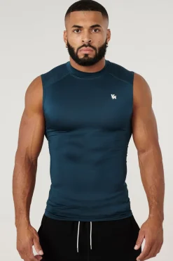 Youngla 315-Stealth Compression Cut-Offs<Men Tanks