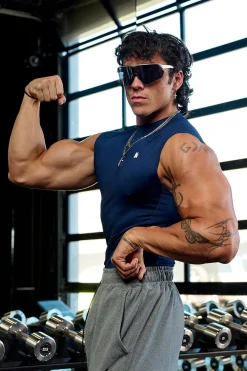 Youngla 315-Stealth Compression Cut-Offs<Men Tanks