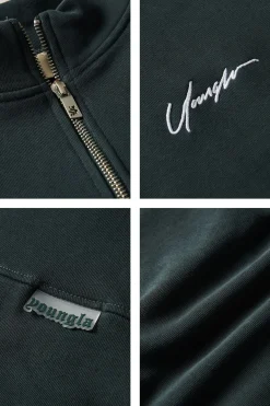 Youngla 520-Sunday Quarter Zips<Men Outerwear