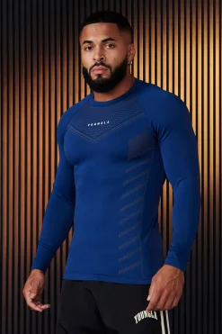 Youngla 833-Superhero Compression Longsleeves<Men Shirts