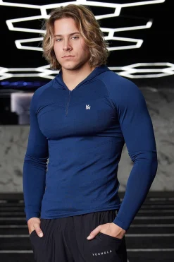Youngla 832-Supervillain Compression Hoodies<Men Shirts