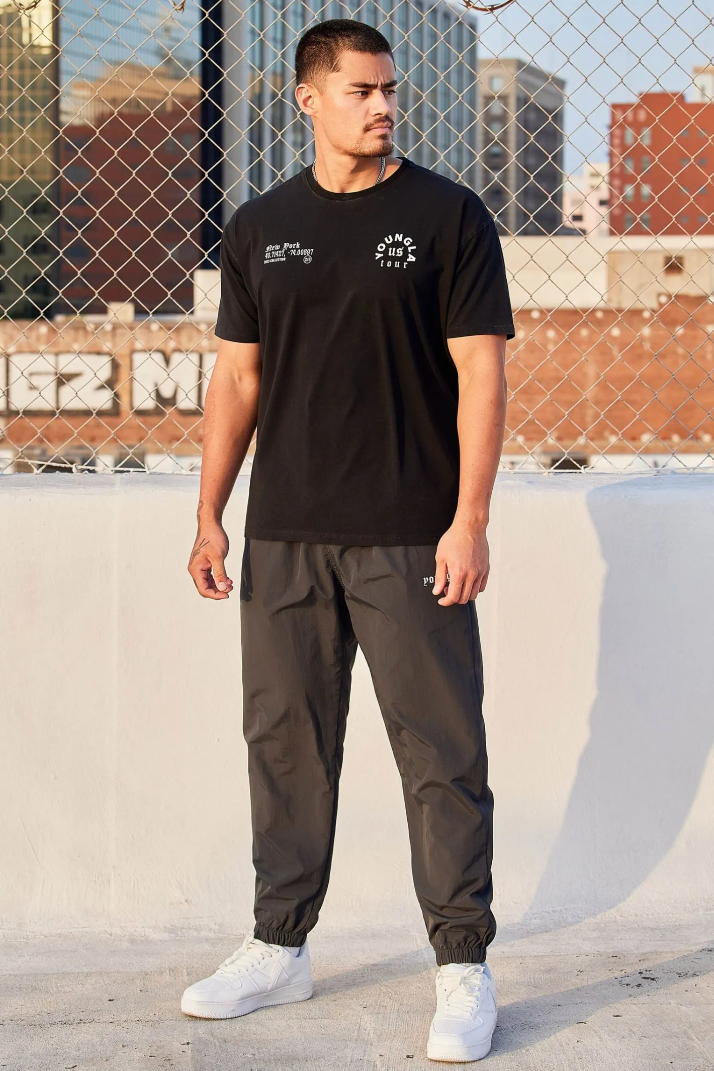 Youngla 254-Swish Joggers<Men Joggers