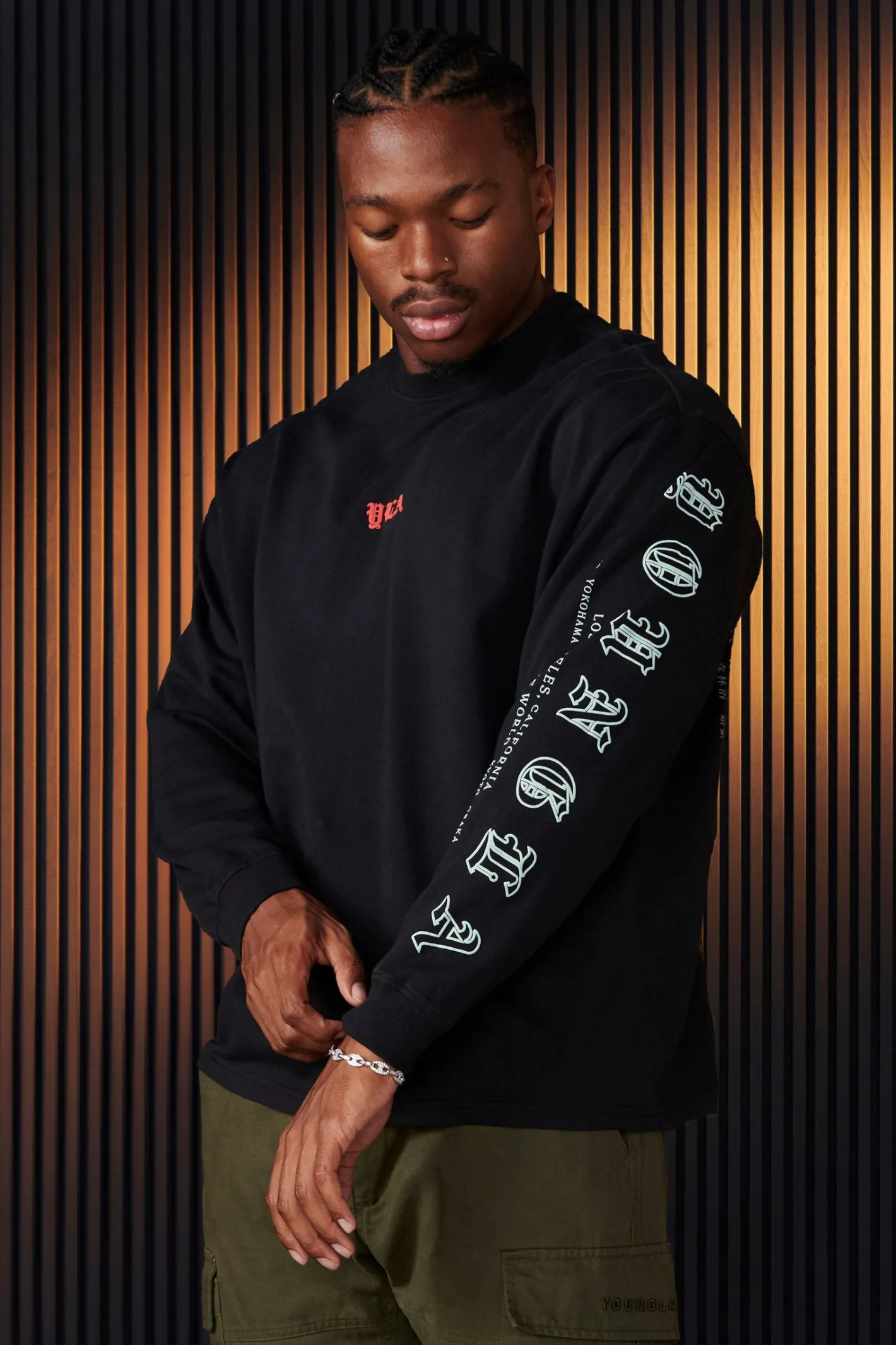 Youngla 8038-Tokyo Longsleeves<Men Shirts
