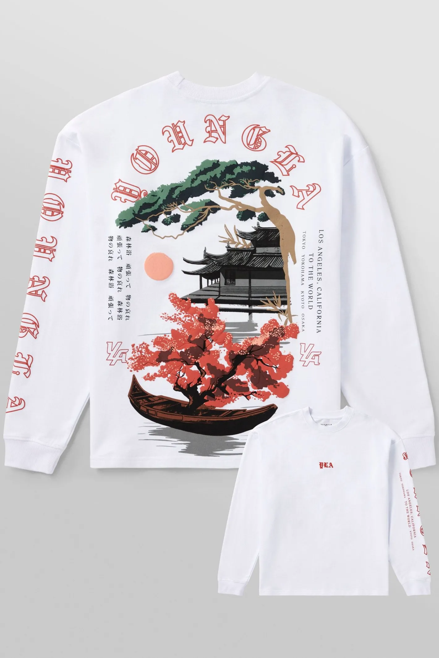 Youngla 8038-Tokyo Longsleeves<Men Shirts