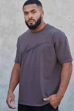 Youngla 479-Tonal Tees<Men Shirts