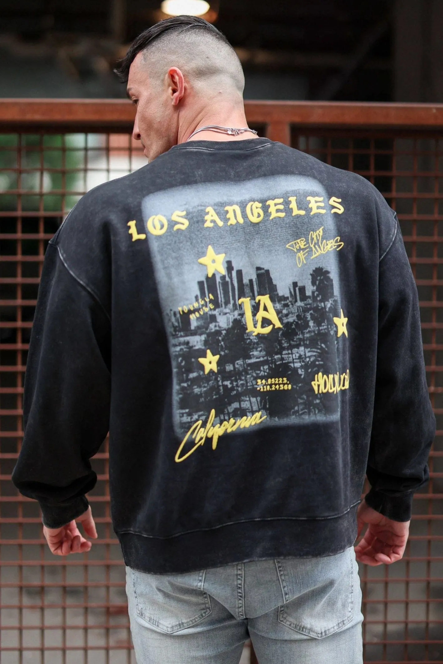 Youngla 565-Us Tour Crewnecks<Men Outerwear