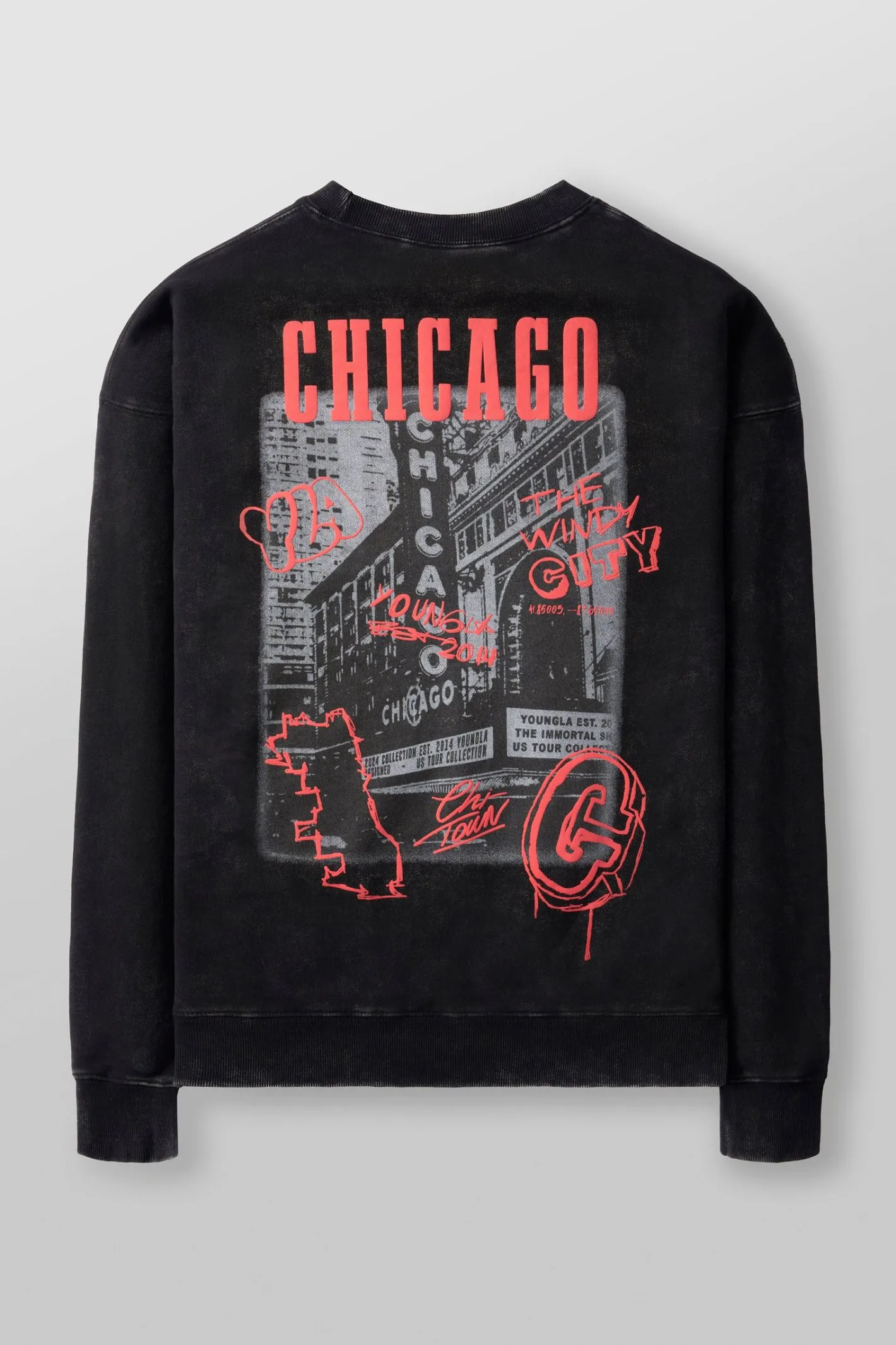 Youngla 565-Us Tour Crewnecks<Men Outerwear