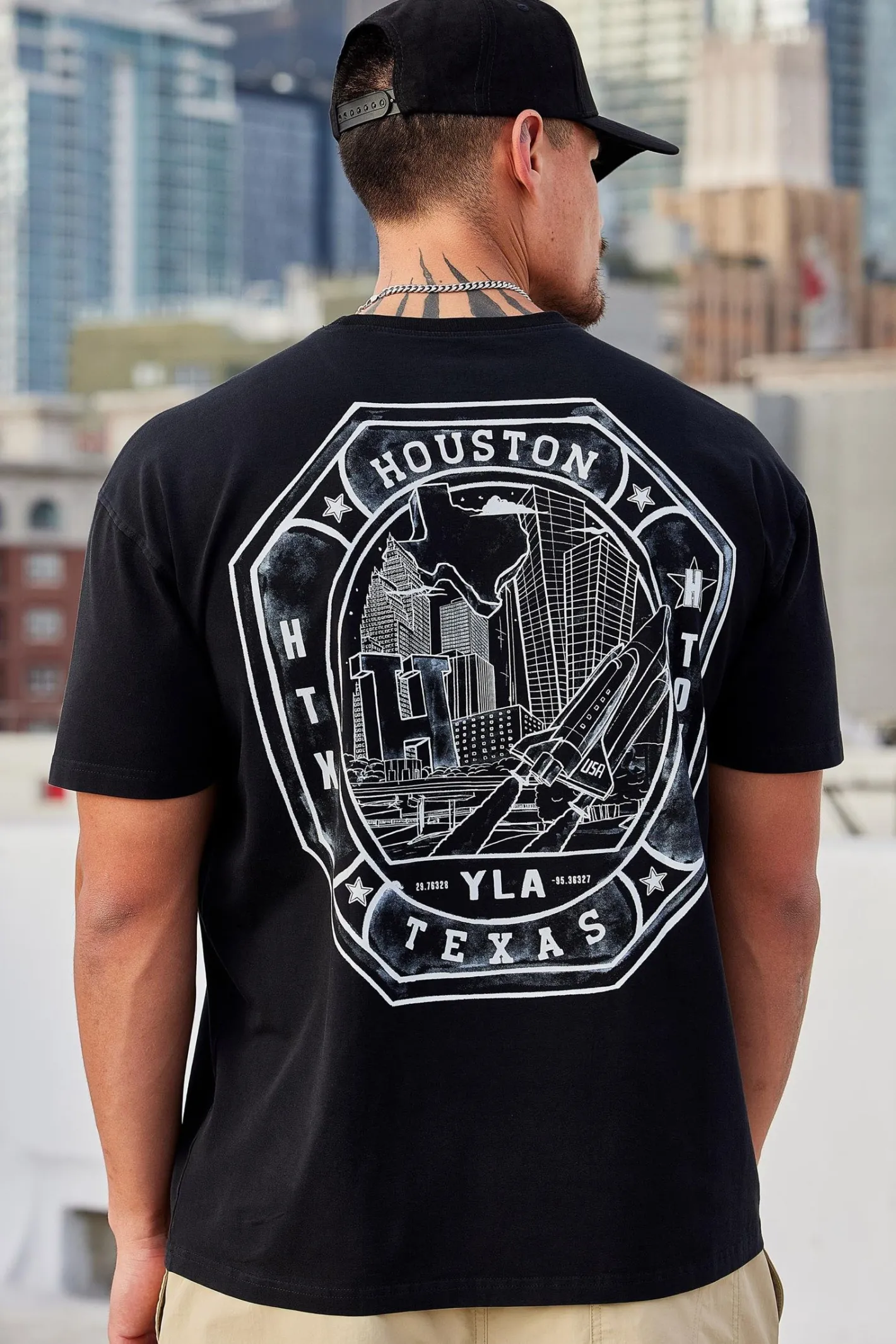 Youngla 457-Us Tour Tees<Men Shirts