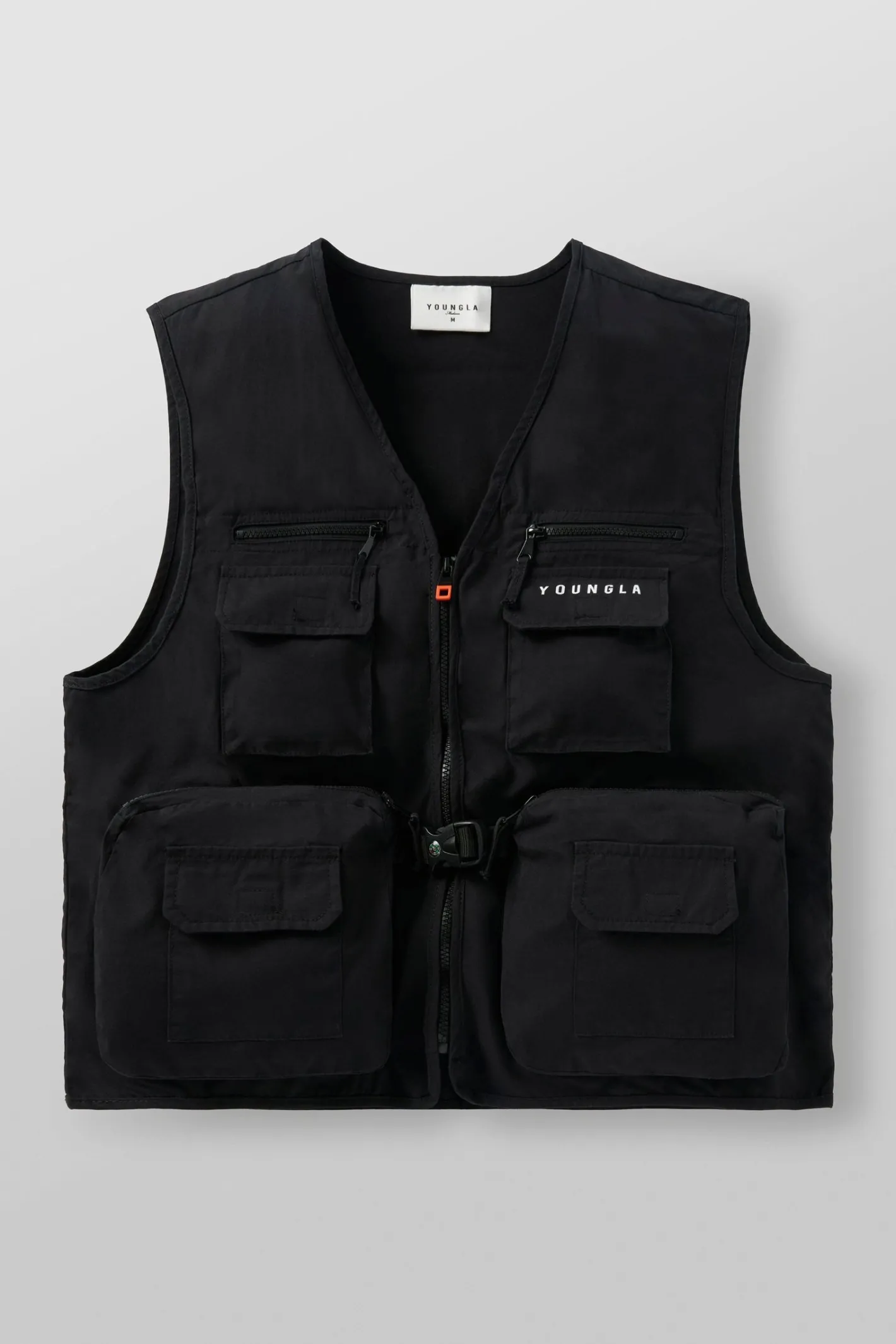 Youngla 502-Utility Cargo Vest<Men Outerwear
