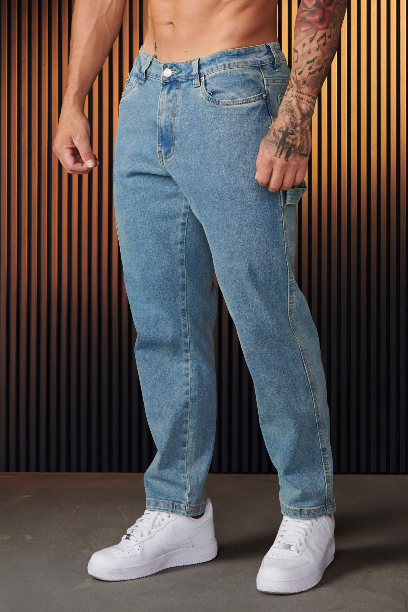 Youngla 611-Utility Jeans<Men Pants & Jeans