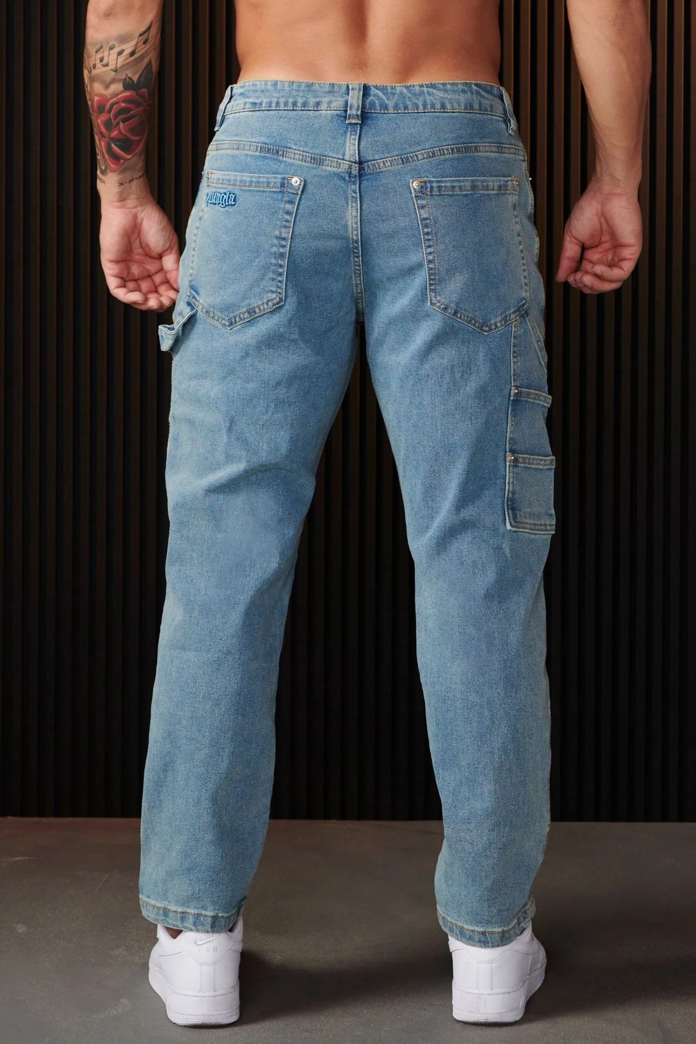 Youngla 611-Utility Jeans<Men Pants & Jeans
