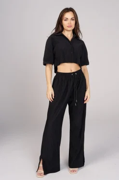 Youngla W244 Aria Pleated Pants<Women Joggers & Pants