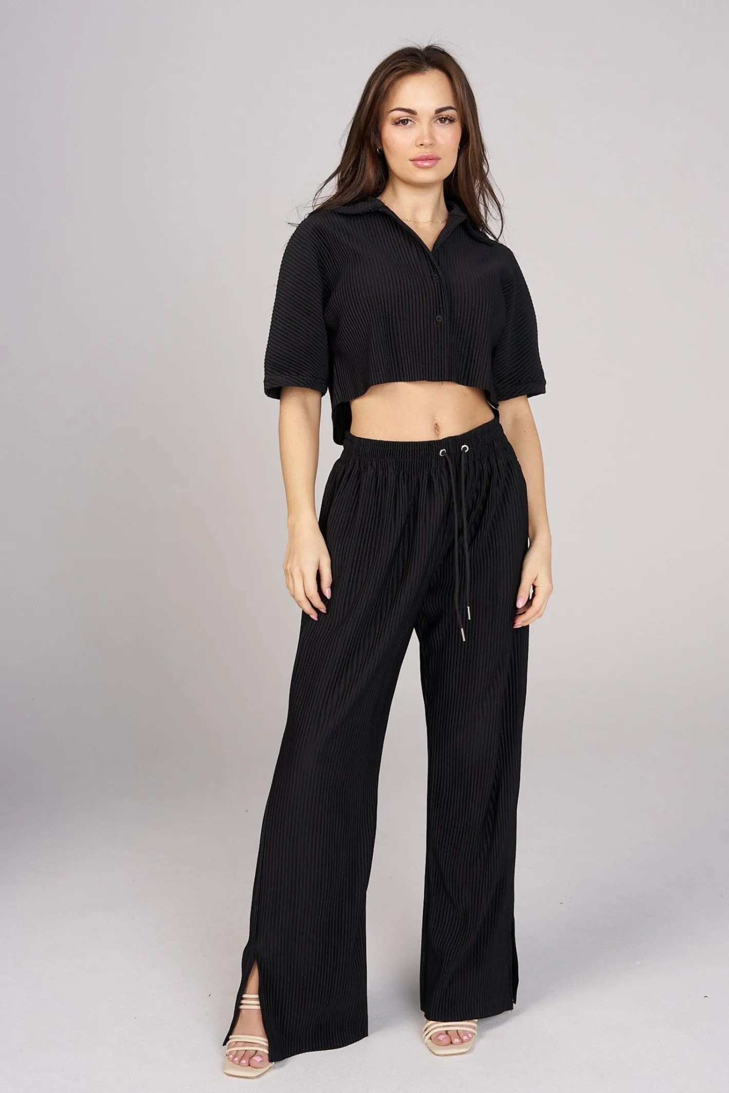 Youngla W444 Aria Pleated Top<Women Tops