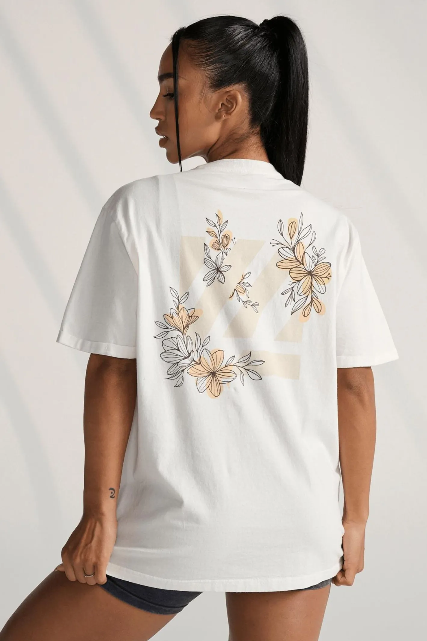 Youngla W424 Bloc Oversized Tee<Women Tops
