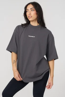 Youngla W440 Digital Oversized Tee<Women Tops