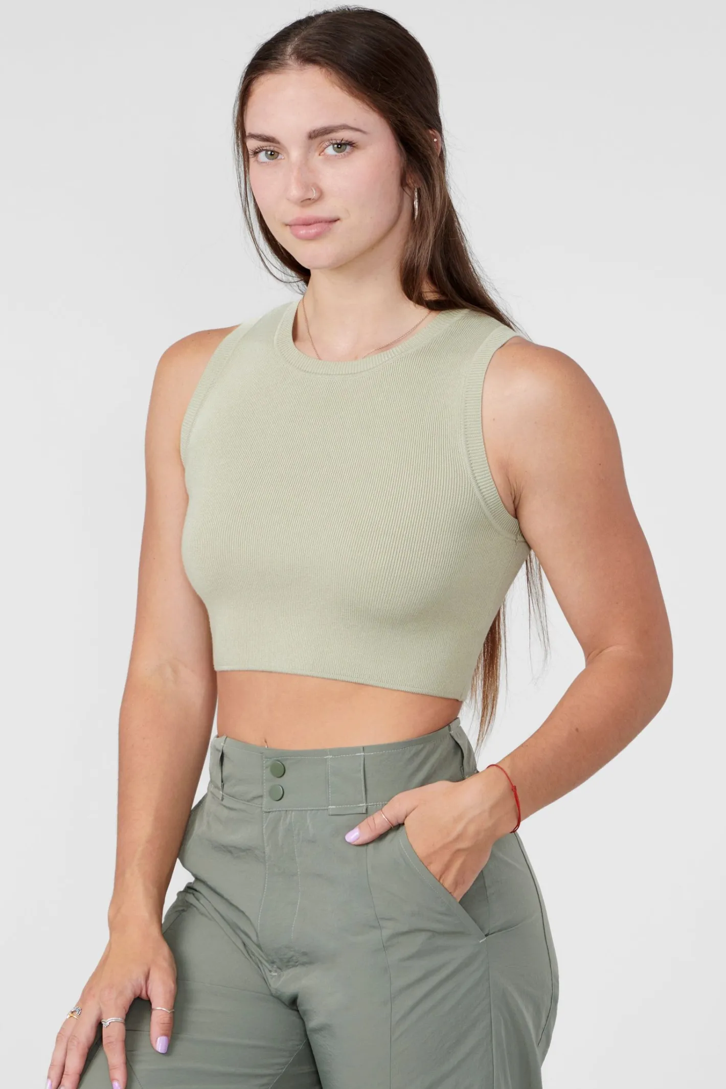 Youngla W317 Knit Tank<Women Tops