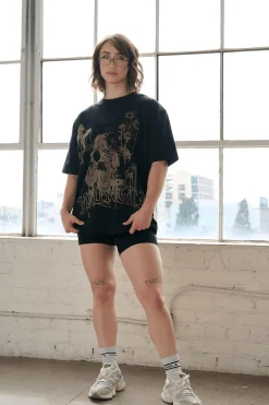 Youngla W427 Phantom Oversized Tees<Women Tops