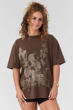 Youngla W427 Phantom Oversized Tees<Women Tops