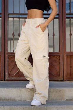 Youngla W222 Retro Cargo Joggers<Women Joggers & Pants