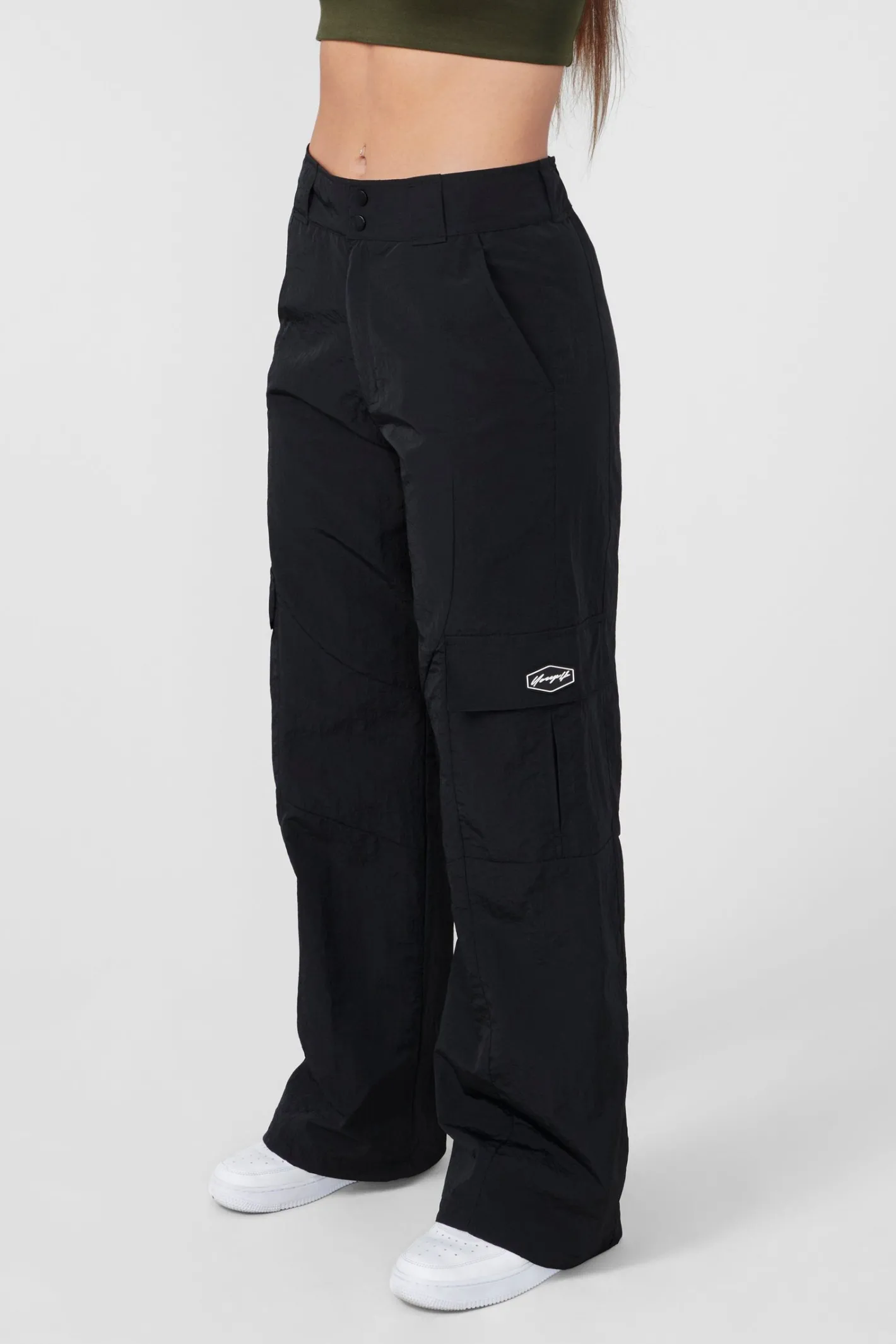 Youngla W222 Retro Cargo Joggers<Women Joggers & Pants