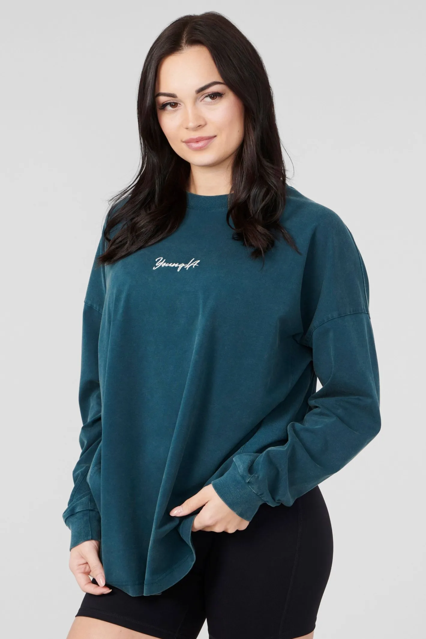 Youngla W416 Retro Long Sleeve<Women Tops