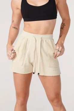 Youngla W114 Reversed Terry Shorts<Women Shorts