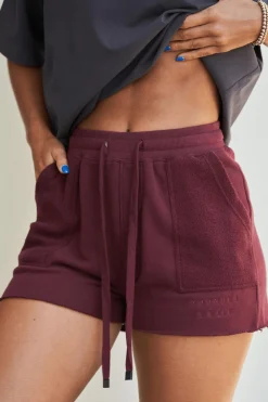 Youngla W114 Reversed Terry Shorts<Women Shorts