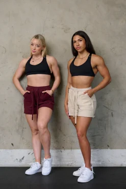 Youngla W114 Reversed Terry Shorts<Women Shorts