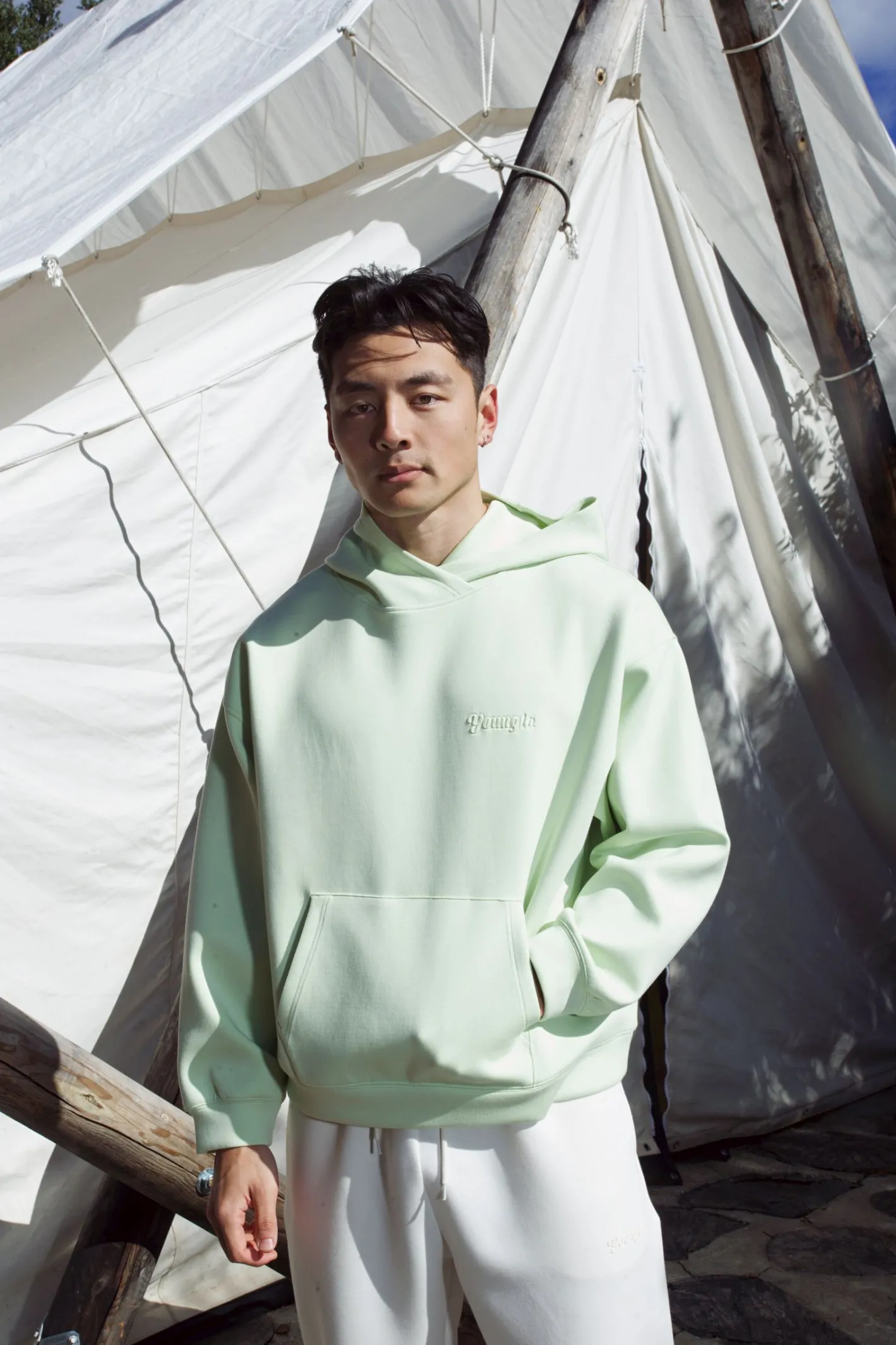 Youngla W534 Scuba Hoodie<Women Outerwear
