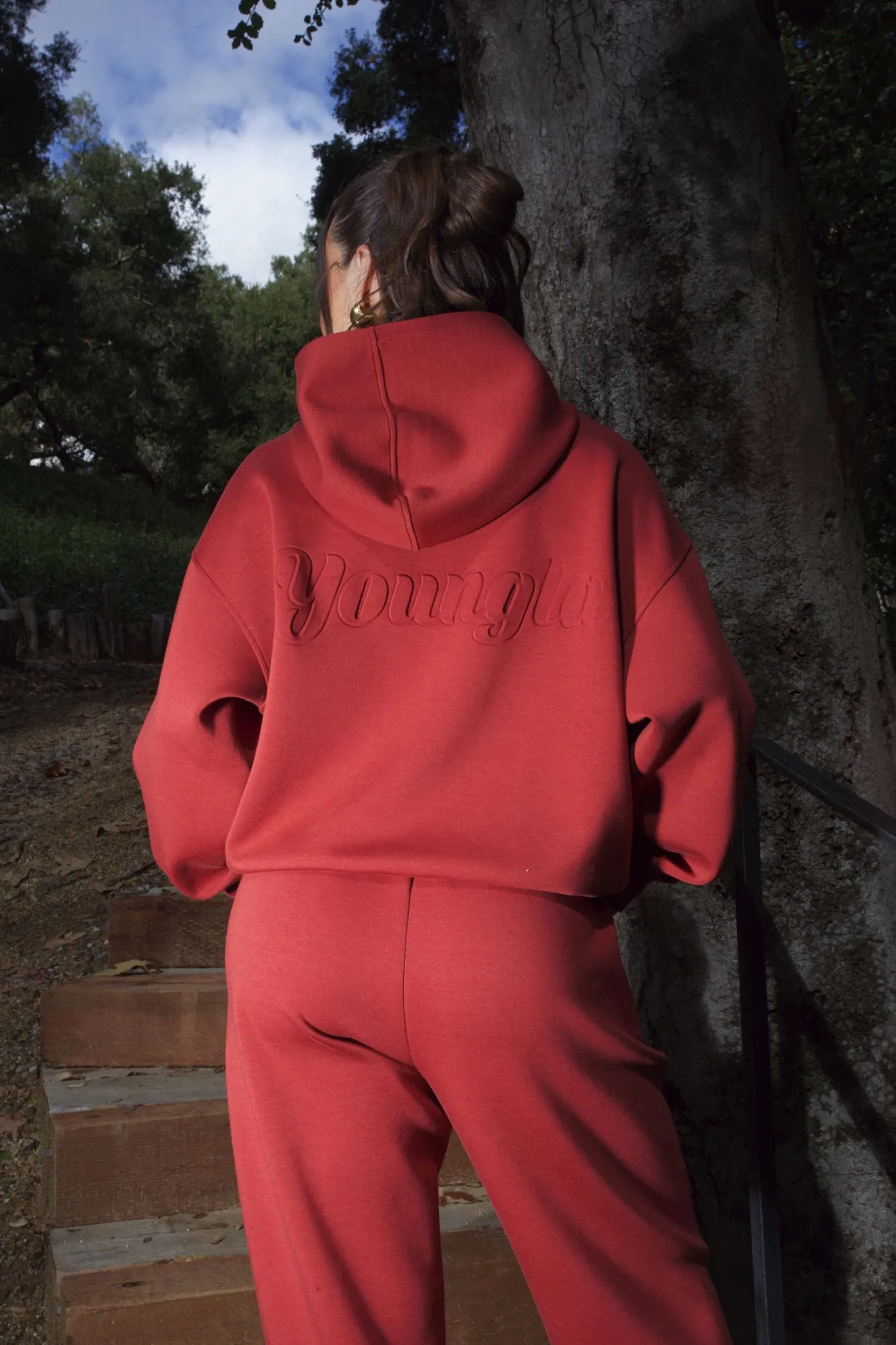 Youngla W534 Scuba Hoodie<Women Outerwear