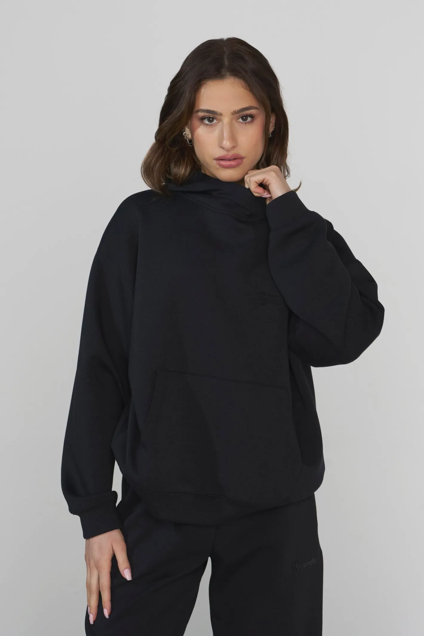 Youngla W534 Scuba Hoodie<Women Outerwear