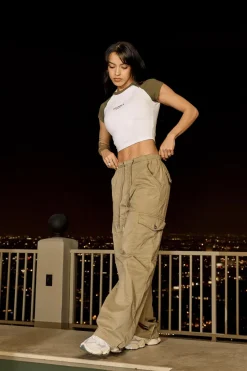 Youngla W225 Streak Cargos<Women Joggers & Pants