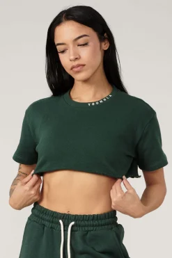 Youngla W407 Super Cropped Tee<Women Tops