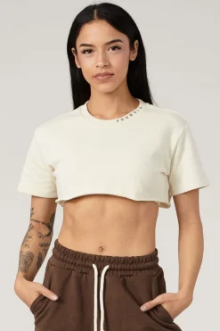 Youngla W407 Super Cropped Tee<Women Tops