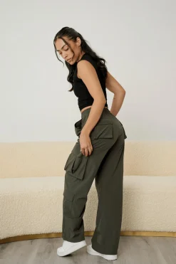Youngla W219 Travel Cargo Joggers<Women Joggers & Pants