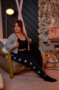 Youngla W203 Winter Bloom Joggers<Women Joggers & Pants