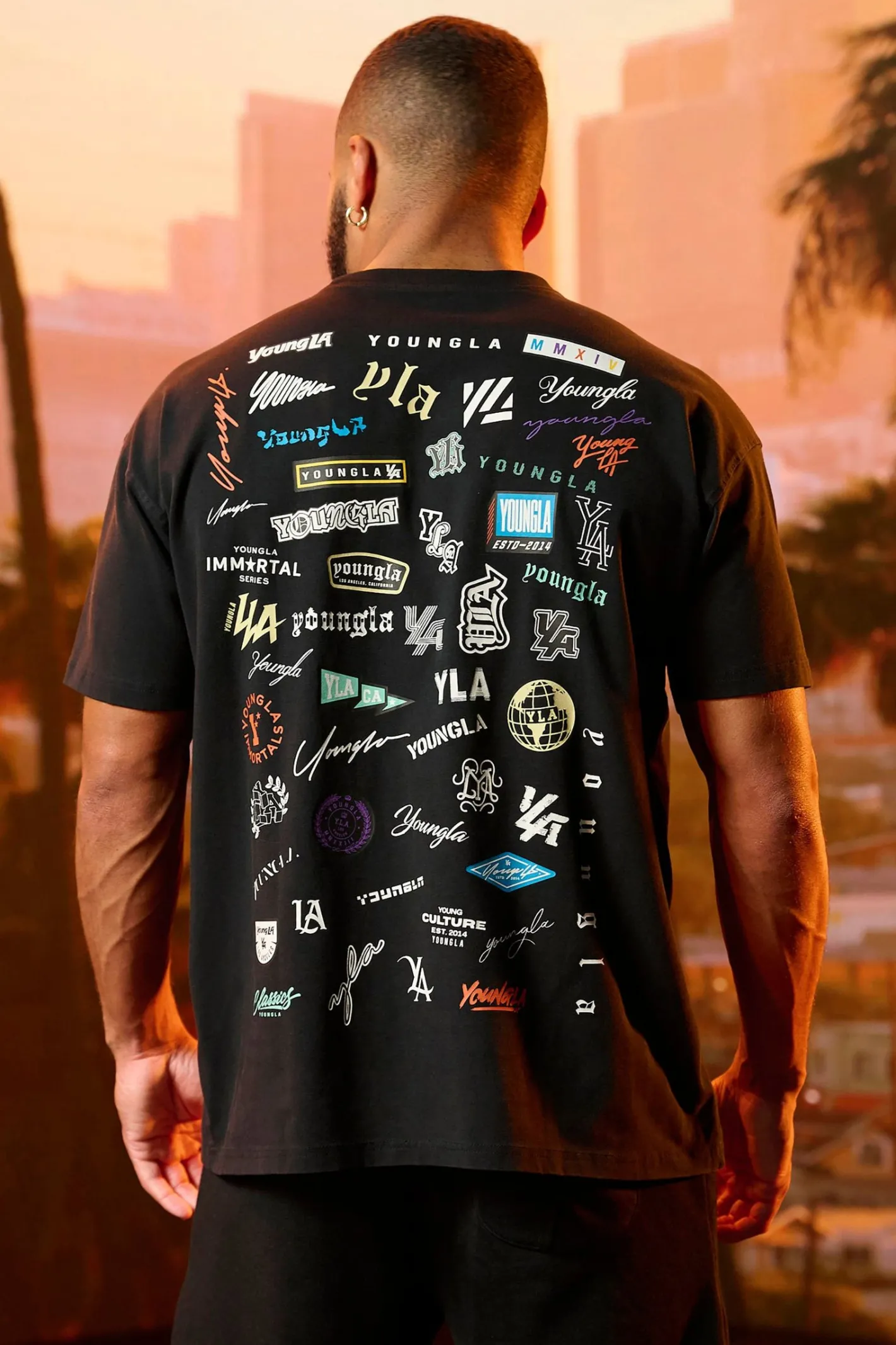 Youngla 482-Wall Of Fame Tees<Men Shirts