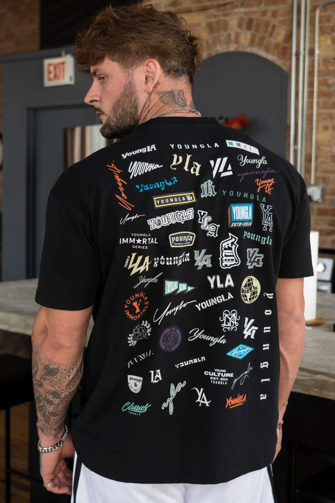 Youngla 482-Wall Of Fame Tees<Men Shirts