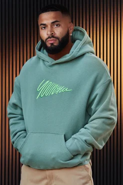 Youngla 510-Wavy Hoodies<Men Outerwear