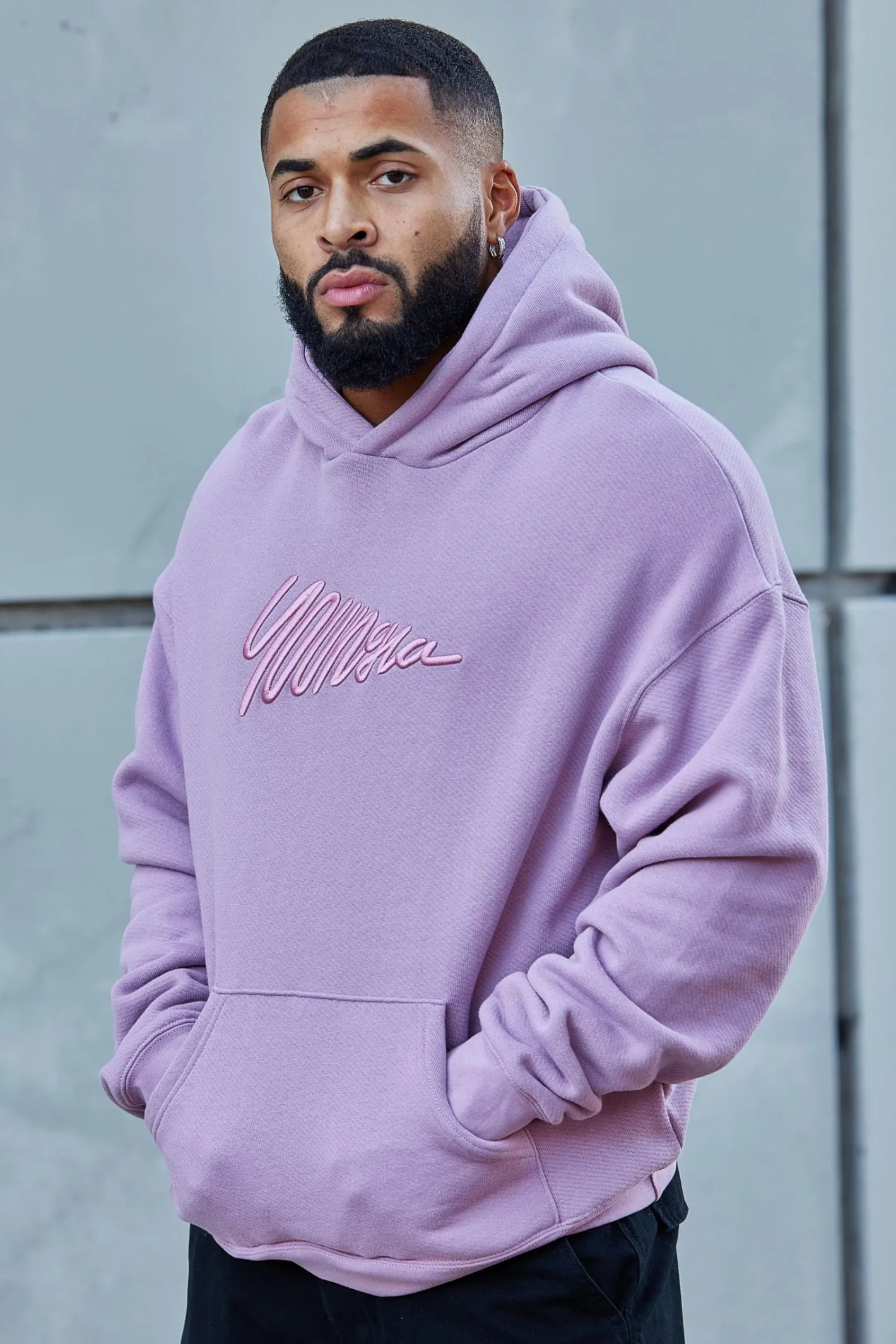 Youngla 510-Wavy Hoodies<Men Outerwear