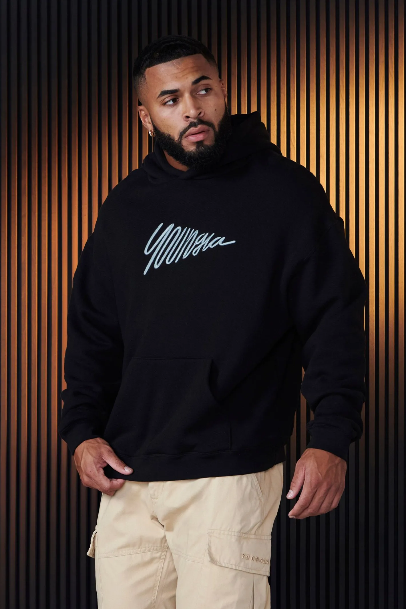 Youngla 510-Wavy Hoodies<Men Outerwear