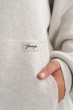 Youngla W514-Bella Sweater Hoodie<Women Outerwear