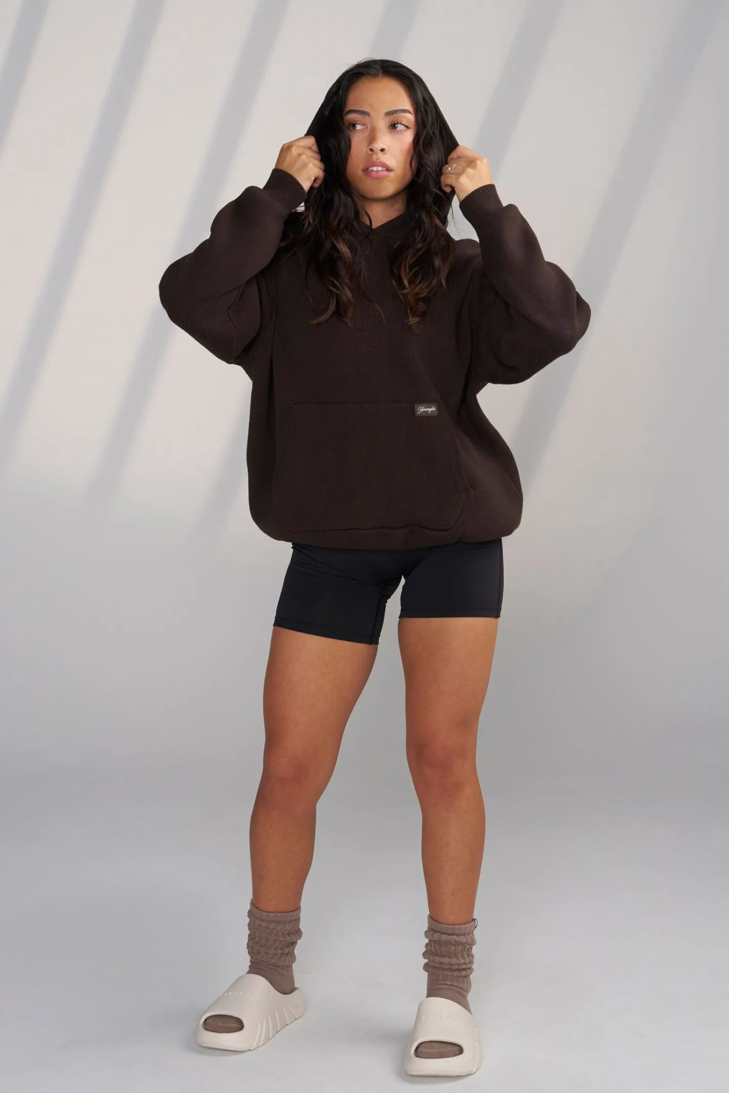 Youngla W514-Bella Sweater Hoodie<Women Outerwear