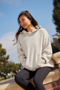Youngla W514-Bella Sweater Hoodie<Women Outerwear