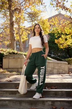 Youngla W223-Campus Joggers<Women Joggers & Pants