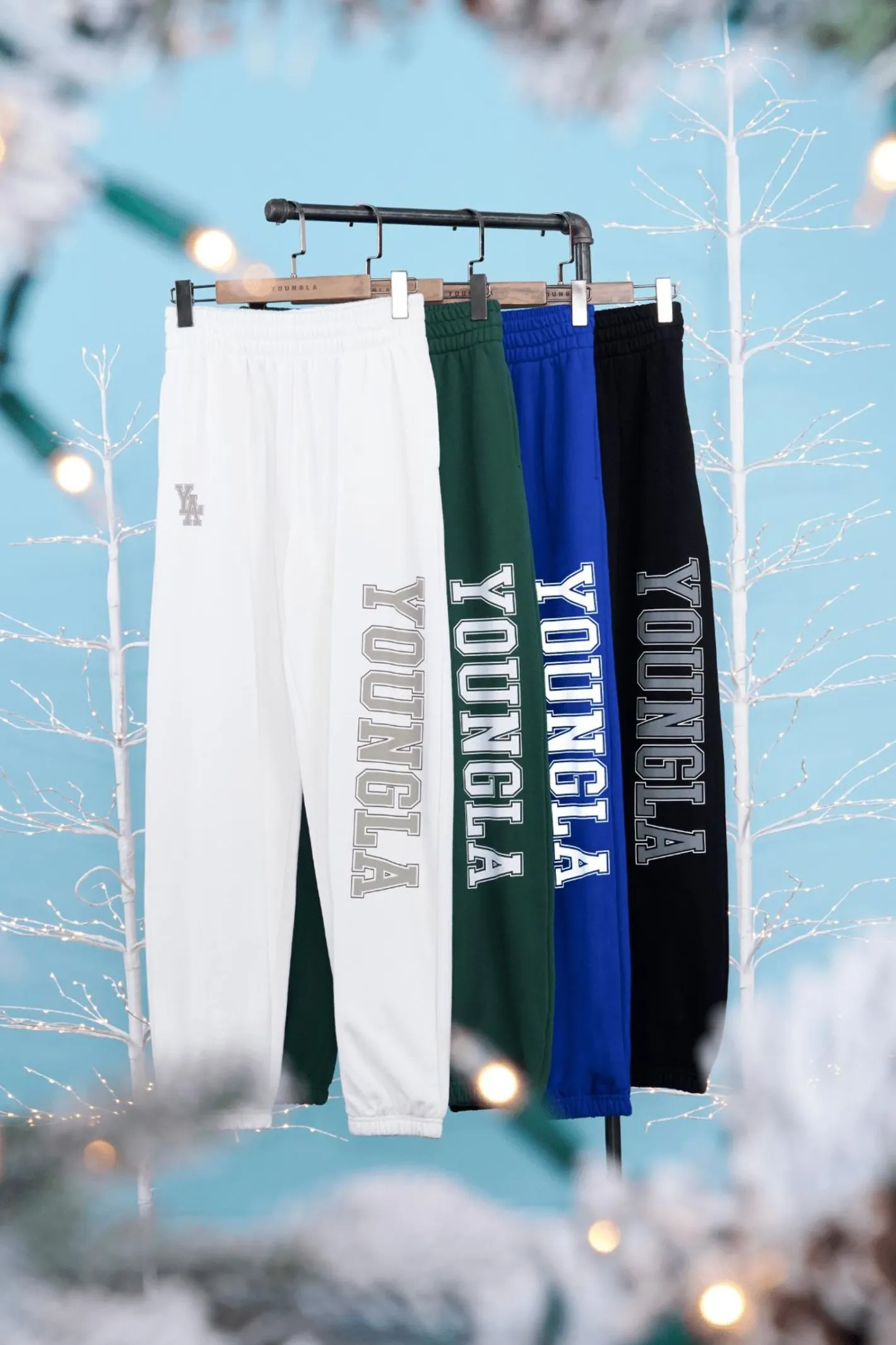 Youngla W223-Campus Joggers<Women Joggers & Pants