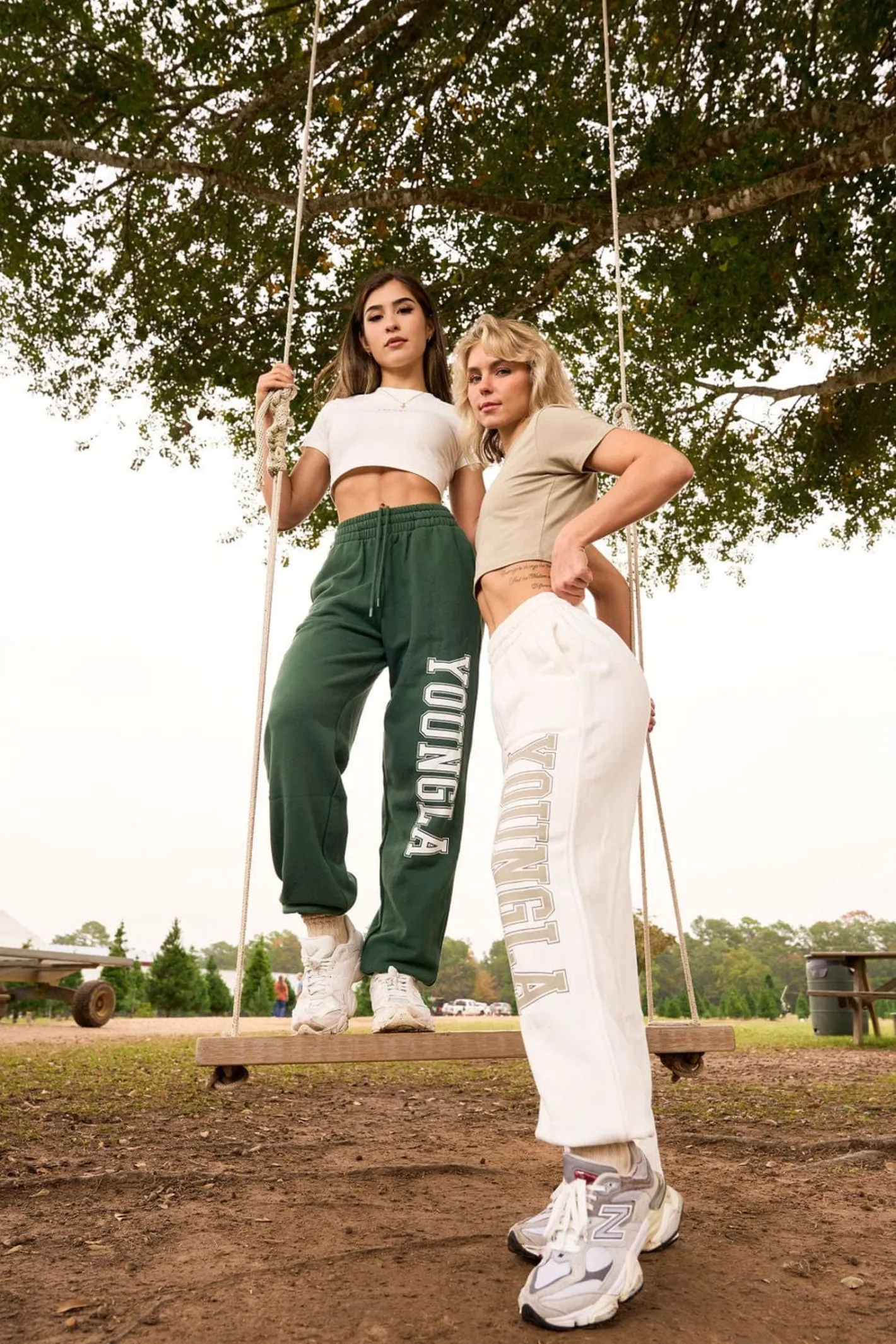 Youngla W223-Campus Joggers<Women Joggers & Pants