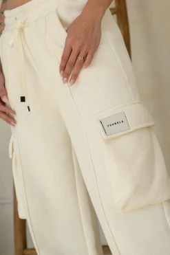 Youngla W216-Cargo Fleece Joggers<Women Joggers & Pants