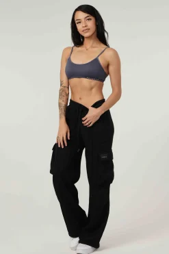 Youngla W216-Cargo Fleece Joggers<Women Joggers & Pants