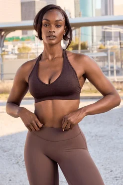 Youngla W328-Core Seamless Halter Sports Bra<Women Bras